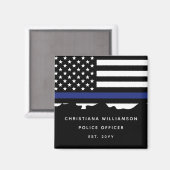 Afstuderen van de Politieacademie van de douane Magneet (Voorkant / Achterkant)