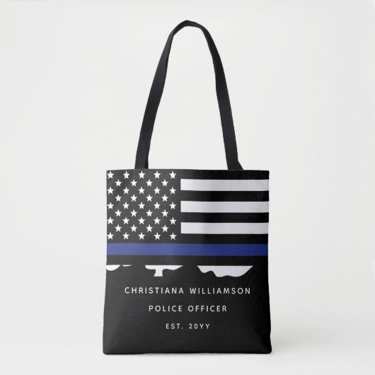 Afstuderen van de Politieacademie van de douane Tote Bag (Voorkant)