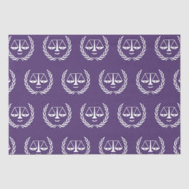 Afstuderen van de rechtenfaculteit tissuepapier