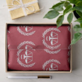 Afstuderen van de rechtenfaculteit tissuepapier (Geschenk)