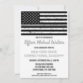 Afstuderen van de Thin Grey Line Correction Office Kaart (Voorkant)