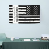 Afstuderen van de Thin Grey Line Correction Office Spandoek (Beurs)