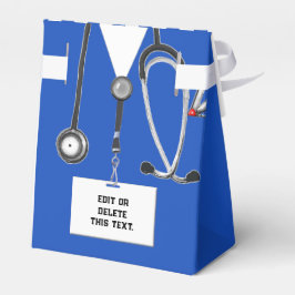 Afstuderen van de verpleegschool bedankdoosjes