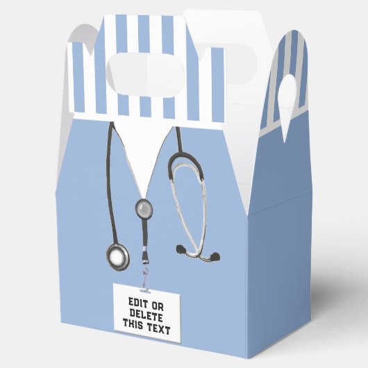 Afstuderen van de verpleegschool bedankdoosjes (Geopend)