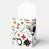 Afstuderen van de verpleegschool bedankdoosjes (Geopend)