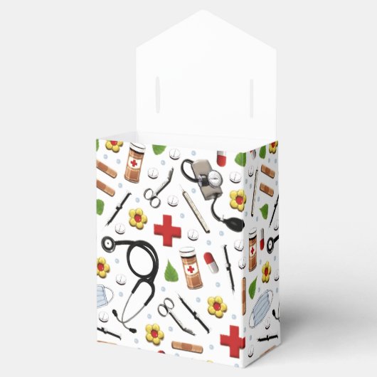 Afstuderen van de verpleegschool bedankdoosjes (Geopend)