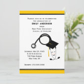 Afstuderen van de verpleegschool kaart (Staand voorkant)