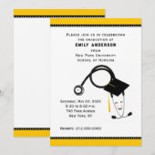 Afstuderen van de verpleegschool kaart (Voorkant / Achterkant)