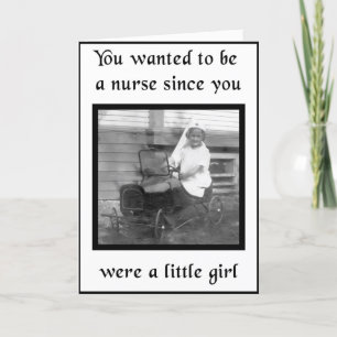 Afstuderen van de verpleegschool kaart