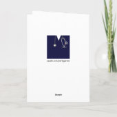 afstuderen van de verpleegschool kaart (Achterkant)