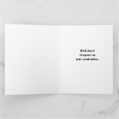 Afstuderen van de verpleegschool kaart (Binnen)