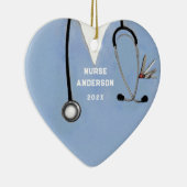 Afstuderen van de verpleegschool keramisch ornament (Rechts)