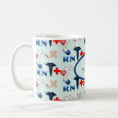 Afstuderen van de verpleegschool koffiemok (Links)