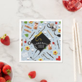 Afstuderen van de verpleegschool Napkins Servet (Insitu)