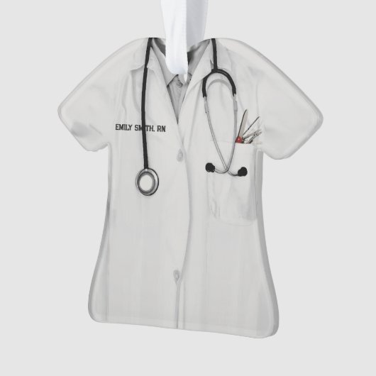 Afstuderen van de verpleegschool ornament (voorkant)