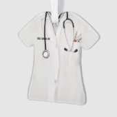 Afstuderen van de verpleegschool ornament (voorkant)