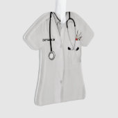 Afstuderen van de verpleegschool ornament (voorkant)