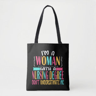 Afstuderen van de verpleegschool Rt. Geregistreerd Tote Bag