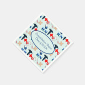 Afstuderen van de verpleegschool servet (Hoek)