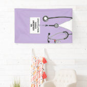 Afstuderen van de verpleegschool spandoek (Insitu)