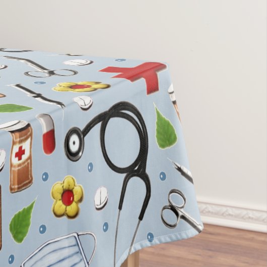 Afstuderen van de verpleegschool tafelkleed (Voorbeeld)