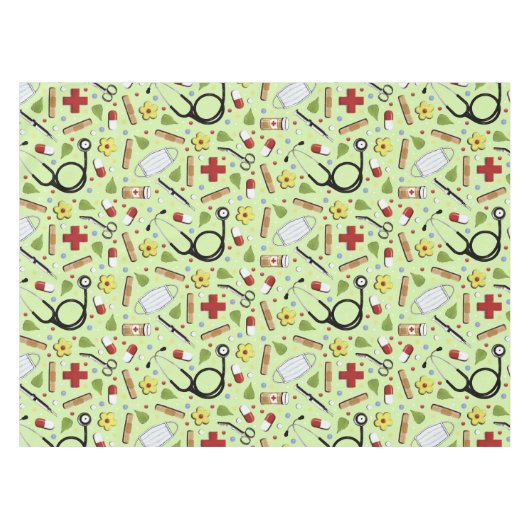Afstuderen van de verpleegschool tafelkleed (Voorkant (Horizontaal))