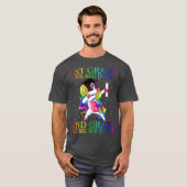 afstuderen van eerste graad Magische Unicorn T-shirt (Voorkant volledig)