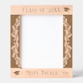 Afstuderen van elk jaar gegraveerde lijstjes (Voorkant)