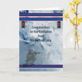 Afstuderen van het mariene trainingskamp kaart (Gele Bloem)