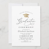 afstuderen van het moderne kalligrafiescript kaart (Voorkant)