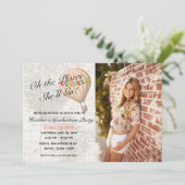 Afstuderen van Hot Air Balloon Kaart (Staand voorkant)