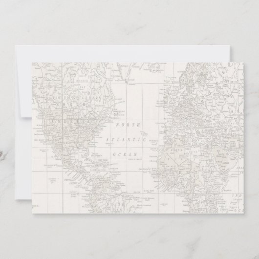 Afstuderen van Hot Air Balloon Kaart (Achterkant)