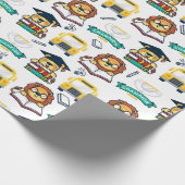 Afstuderen van kinderen cadeaupapier (Hoek)