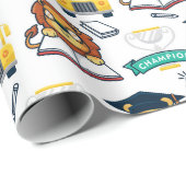 Afstuderen van kinderen cadeaupapier (Rol Hoek)