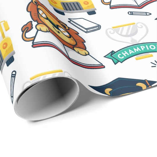 Afstuderen van kinderen cadeaupapier (Rol Hoek)