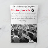 Afstuderen van klasse 2021 kaart (Binnen)