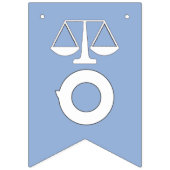 Afstuderen van Law School Bunting Flags Vlaggetjes (Tweede vlag)