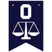 Afstuderen van Law School Bunting Flags Vlaggetjes (Tweede vlag)