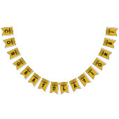 Afstuderen van Law School Bunting Flags Vlaggetjes (Alle)