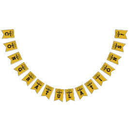 Afstuderen van Law School Bunting Flags Vlaggetjes