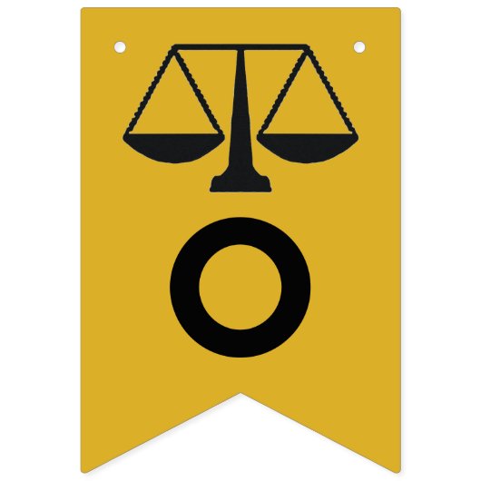 Afstuderen van Law School Bunting Flags Vlaggetjes (Tweede vlag)