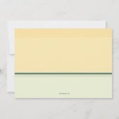  Afstuderen van leraar Uitnodiging (Achterkant)