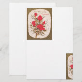 Afstuderen van mama en papa briefpapier (Voorkant / Achterkant)