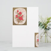 Afstuderen van mama en papa briefpapier (Staand voorkant)