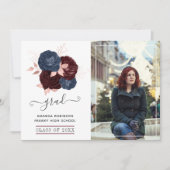 Afstuderen van mariniers, mariniers en Rozen Gold Aankondiging (Voorkant)