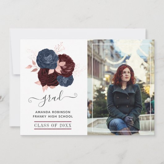 Afstuderen van mariniers, mariniers en Rozen Gold Aankondiging (Voorkant)