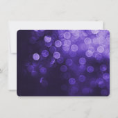 afstuderen van paars en zwart varken kaart (Achterkant)