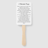 Afstuderen van politie van politiekaarten voor pol handwaaier (Achterkant)