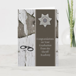 Afstuderen van Sheriff Academy Kaart