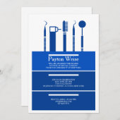 Afstuderen van tandheelkundige instrumenten Royal Kaart (Voorkant / Achterkant)